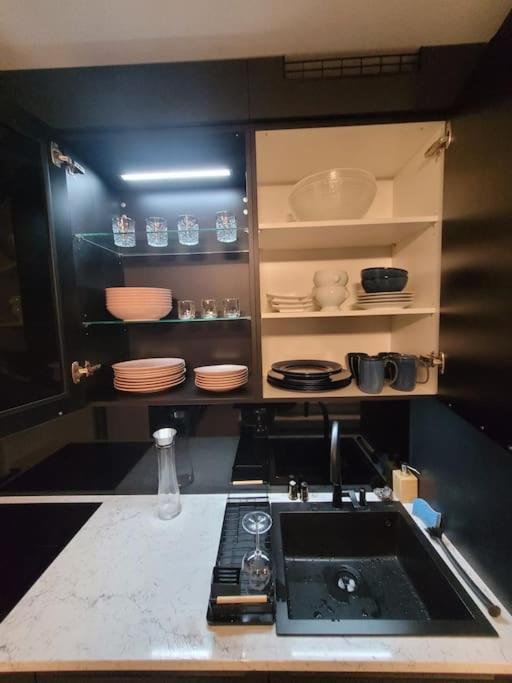 סן-ג'ניס-פולי Appartement Neuf Moderne + Parking, Geneve מראה חיצוני תמונה